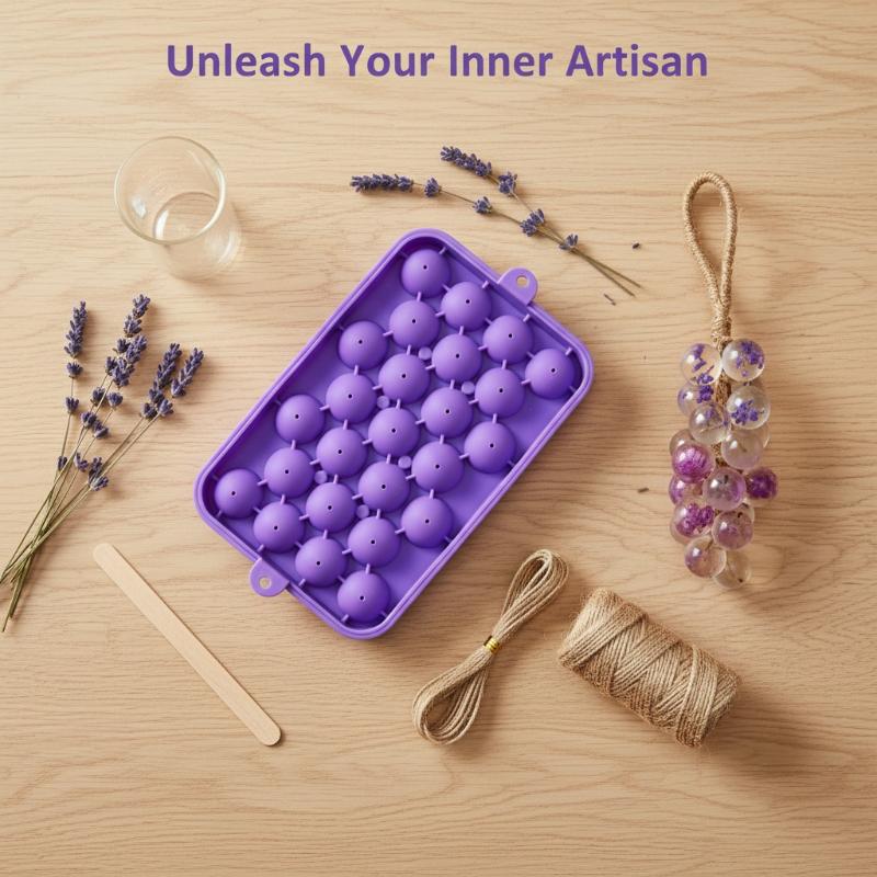 Soap Making Kit For Kids - Wykwintny Zestaw Silikonowych Form do Mydła