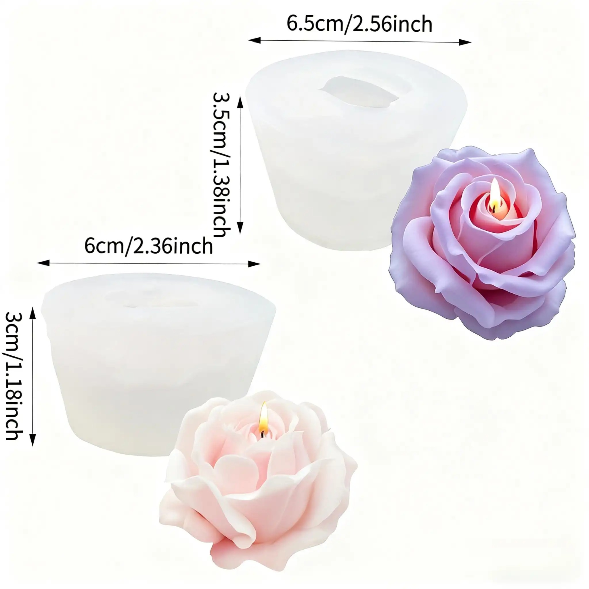 2 sztuki romantycznych silikon – Soap Making Additives recenzja i cena