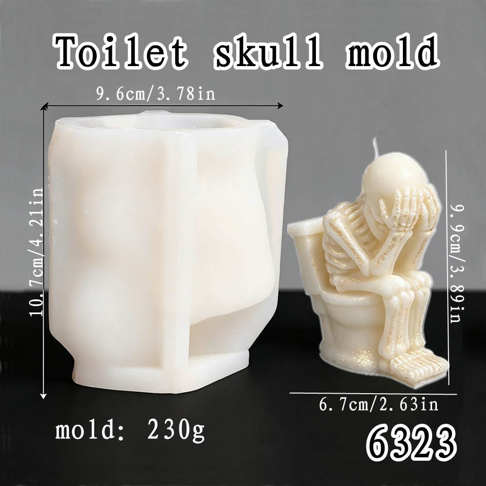 Realistyczna czaszka 3D z form – Soap Making Additives recenzja i cena