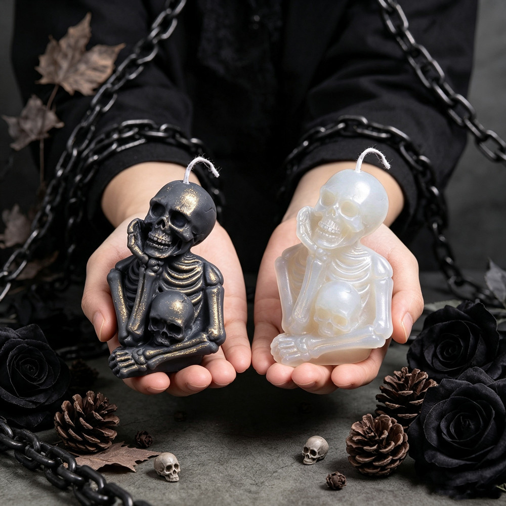 Realistyczna czaszka 3D z form – Soap Making Additives recenzja i cena