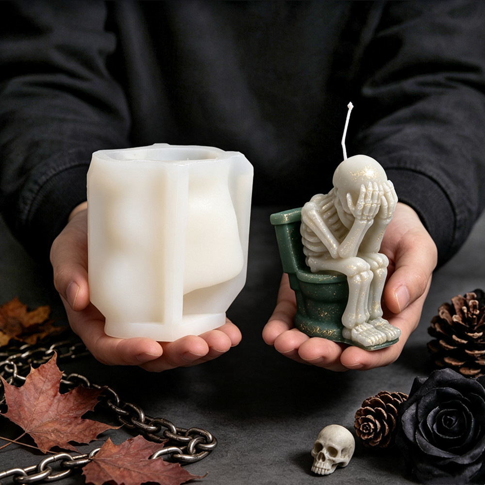 Realistyczna czaszka 3D z form – Soap Making Additives recenzja i cena