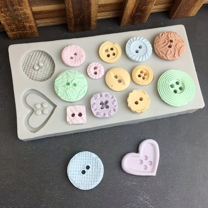Forma silikonowa do guzików, f – Soap Making Handmade recenzja i cena