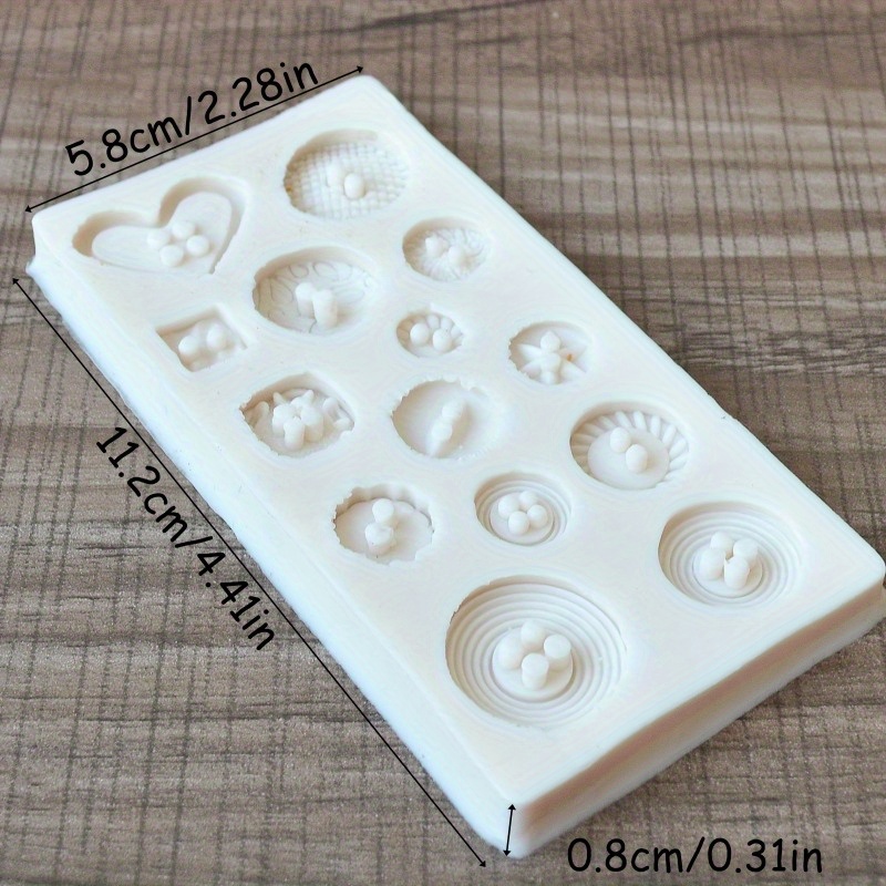 Forma silikonowa do guzików, f – Soap Making Handmade recenzja i cena