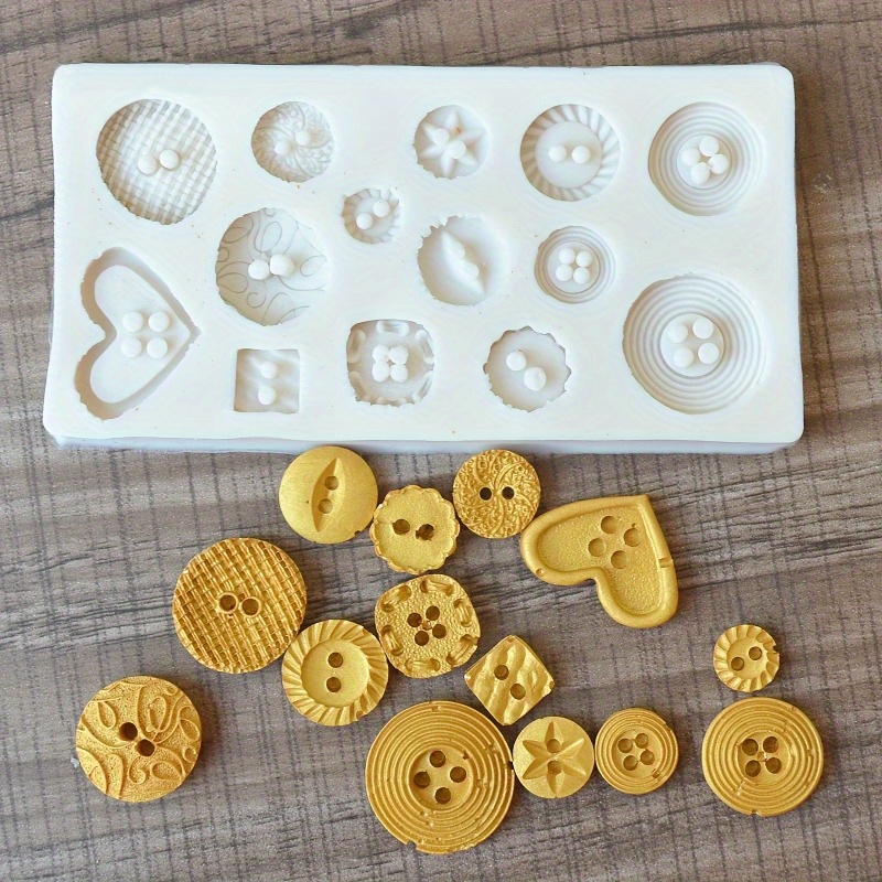 Forma silikonowa do guzików, f – Soap Making Handmade recenzja i cena