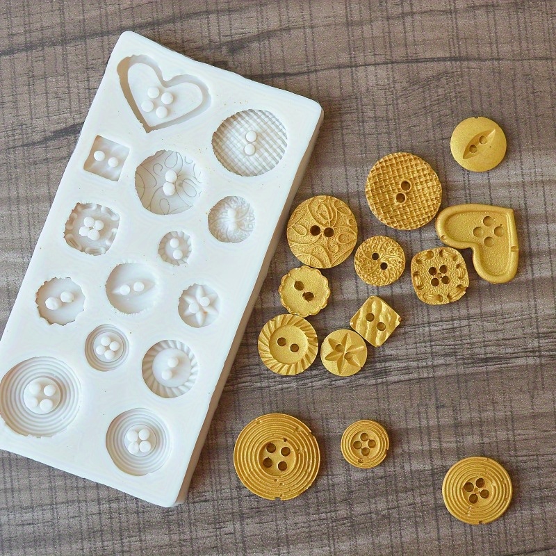 Forma silikonowa do guzików, f – Soap Making Handmade recenzja i cena