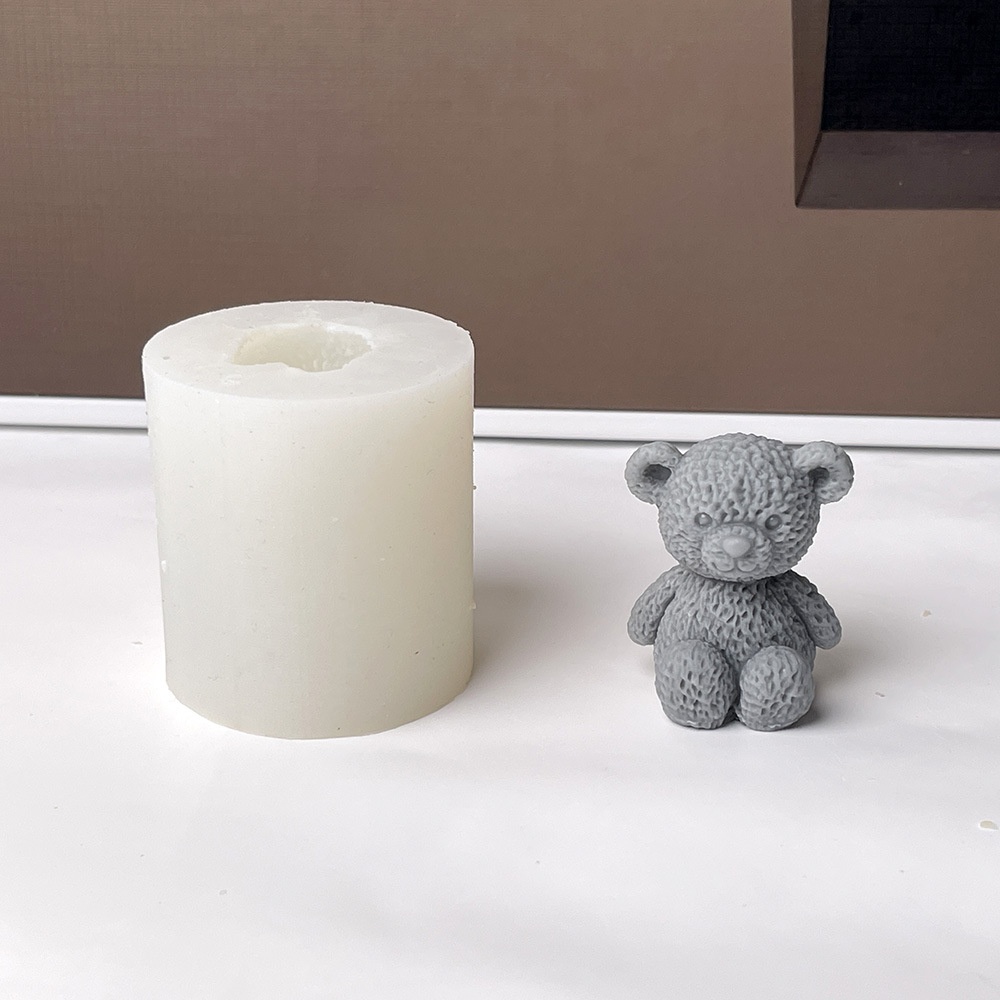 3D Cute Bear Candle Making Mou – Soap Making Additives recenzja i cena